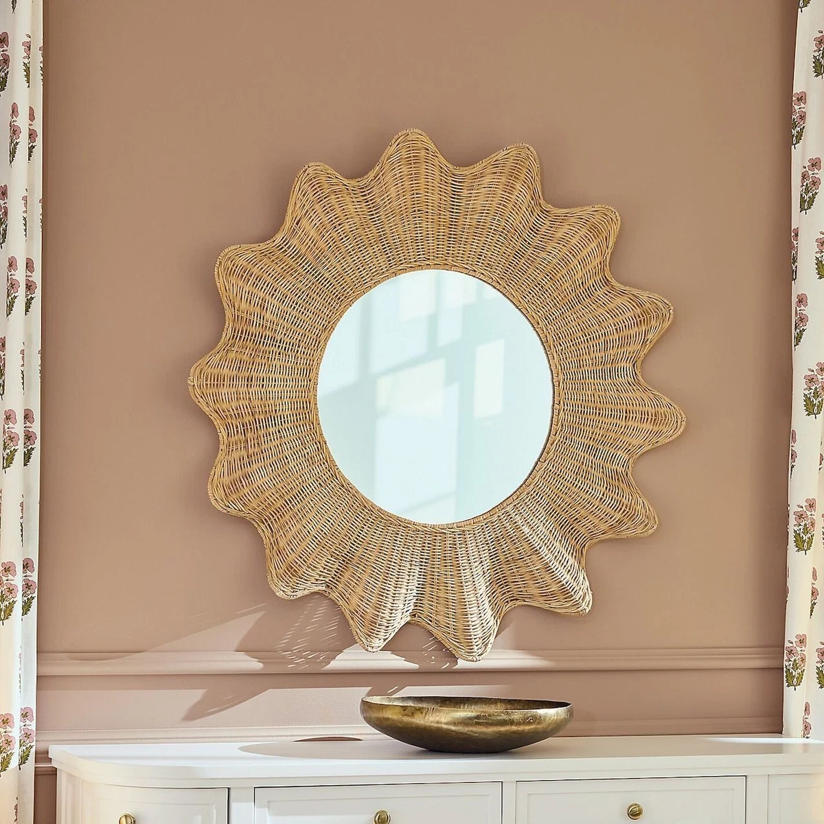 rattan mirror products for sale | eBay