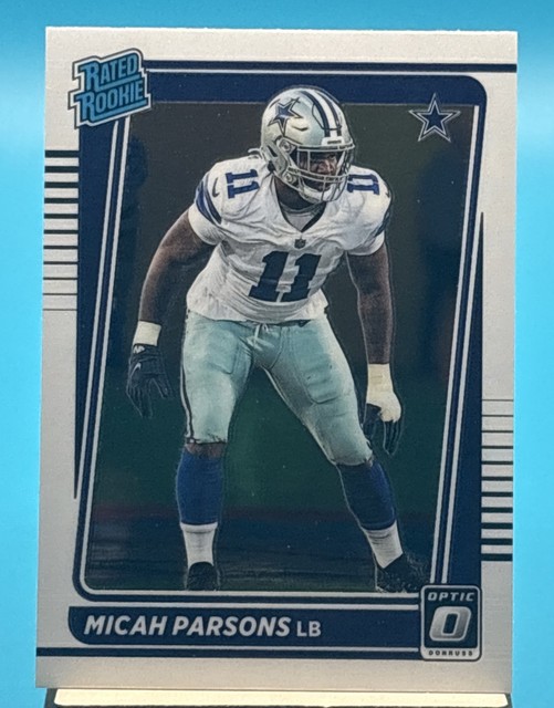 Micah Parsons 2021 Panini Donruss Optic Rated Rookie