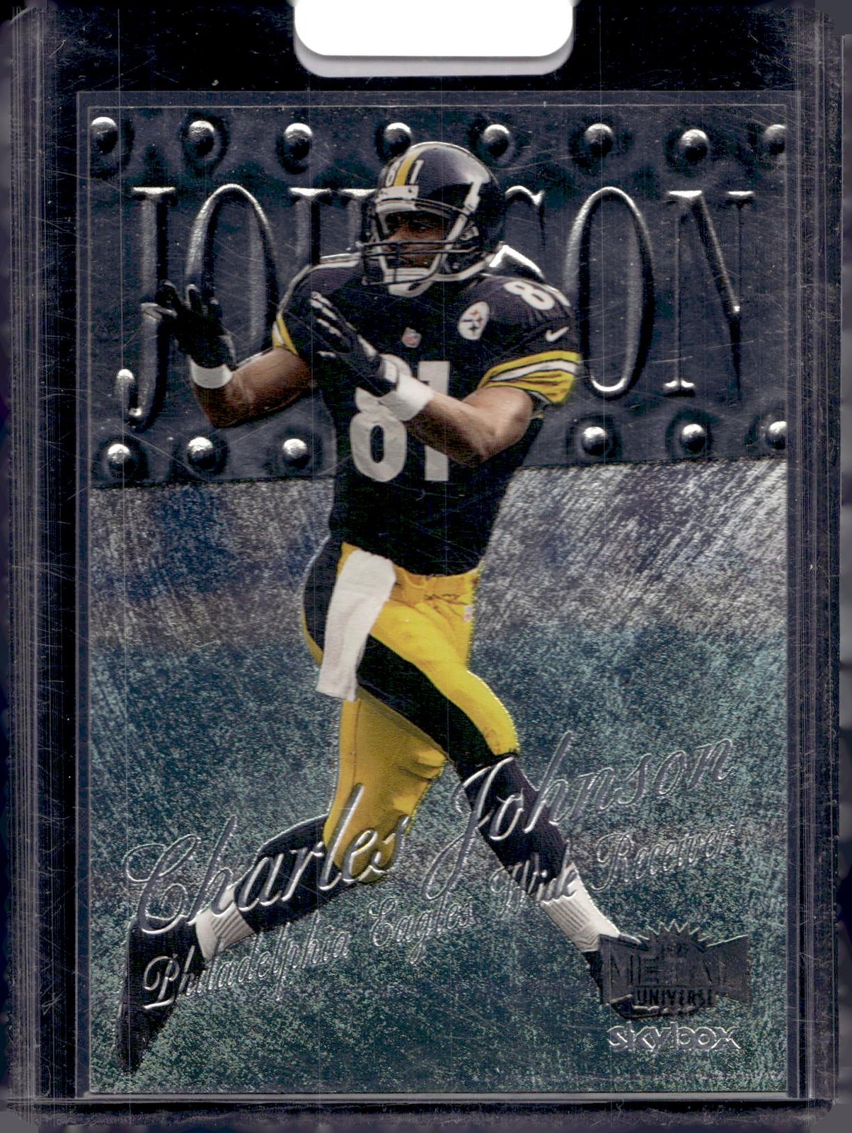 1999 SkyBox Metal Universe #117 Charles Johnson