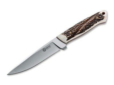 BÃ¶ker Arbolito Relincho Stag Feststehendes Messer 24 cm aus echtem Leder Deko