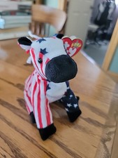 RARE TY Lefty 2000 Beanie Baby With Errors Political Donkey
