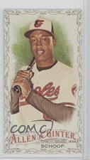 2016 Topps Allen & Ginter Mini Black Border Jonathan Schoop #175 3d5