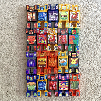 VTG NakNak Battle Block Action Figure Toys Nak Nak Lot Of 20 Hasbro