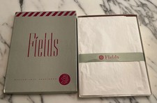 2 Pair Vintage boxed Fields garter stockings 9.5 Neutral Blend Rare NEW