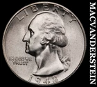 1948-S Silver Washington Quarter - Choice Gem Brilliant Unc  Lustrous  #i7626