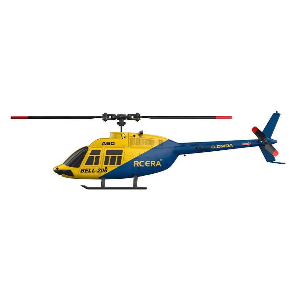 RC ERA A60 RC Helicopter BELL-206 4CH 6-Axis Gyro Optical Flow Positioning Plane - Image 4 of 4