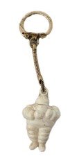 Vintage Michelin man keychain key chain key fob stay puff man retro promotional