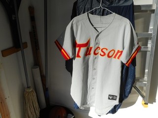 Game Used Tucson Toros knit ROAD jersey #11 AIS size 46 NNOB