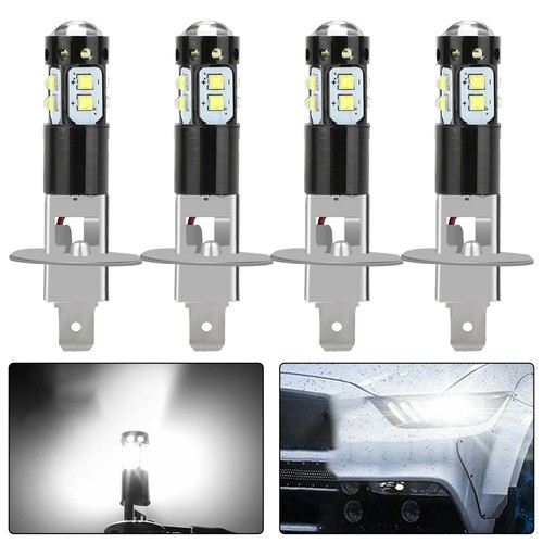 Improved Lighting Performance 4 PCS H1 LED Headlight Bulb Kit 6500K 50W Power - Picture 2 of 7