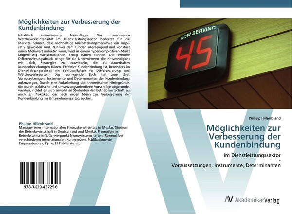 Philipp Hillenbrand | MöGlichkeiten Zur Verbesserung Der Kundenbindung | Buch-image