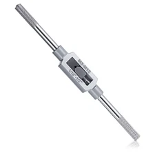Adjustable Tap Wrench Handle M3-M12 Steel Reamer Hand Tool 1/16-1/2 Inch