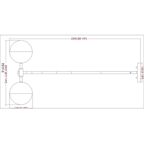 Z-Lite 7517-3BN Realm Sphere Chandelier Brushed Nickel - Picture 8 of 8