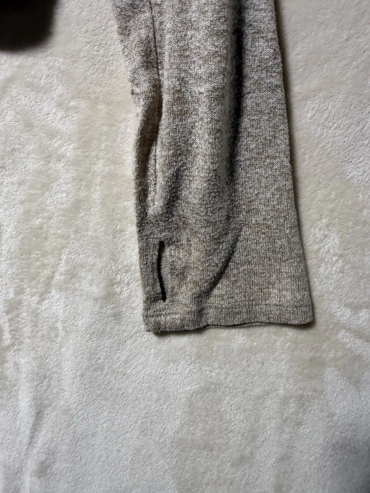 DANSKIN Niñas SUÉTER Frente Abierto Cárdigan BEIGE MANGAS LARGAS L 10/12 Foto 3 de 4