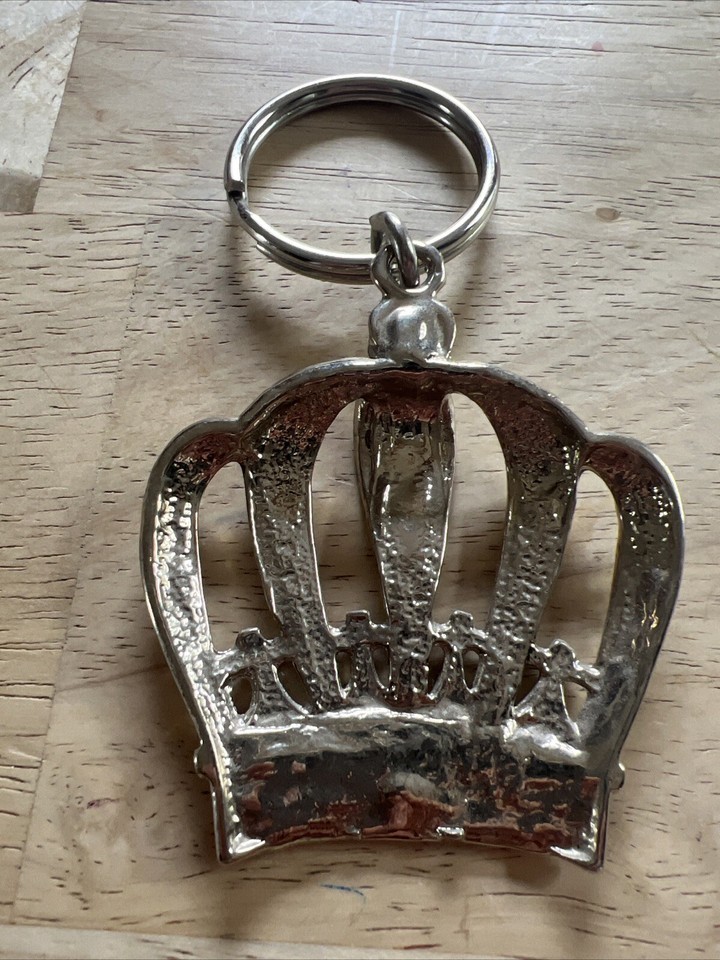 Vintage king crown keychain eBay
