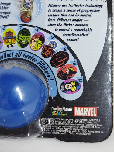 Flickers Marvel Spider Man lenticular ring #3 preowned - Picture 12 of 13