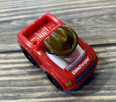 Fisher Price Little People 2009 Wheelies Pick Up Truck With Jade The Farmer