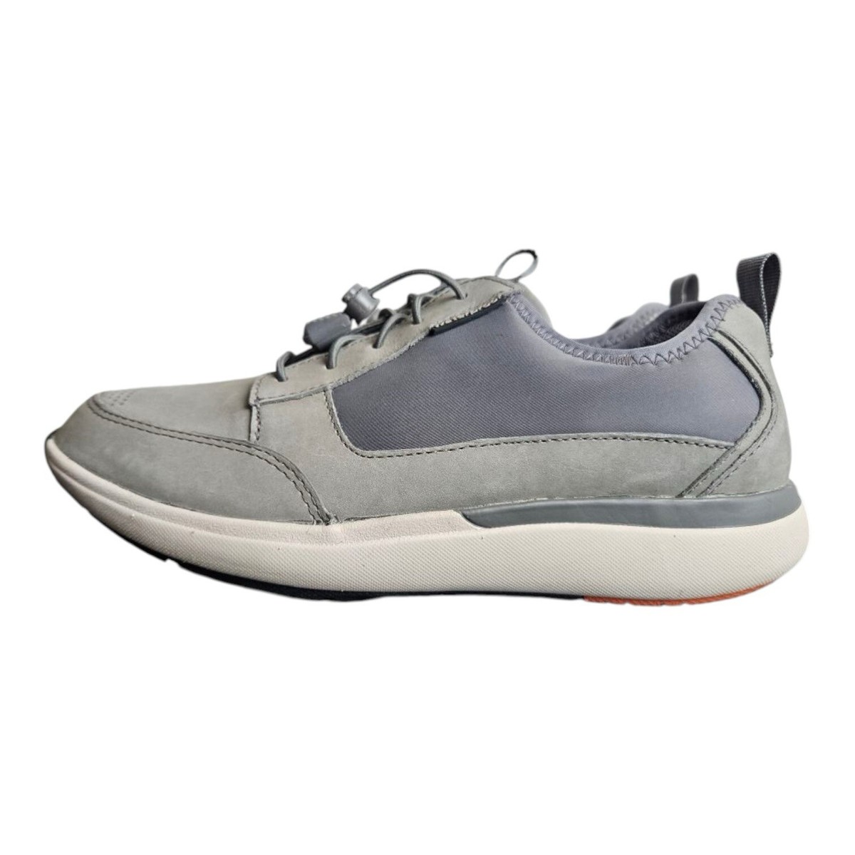 Clarks Women's Wave Walk Lace Waterproof Shoe Gray Sneaker Athletic  Size