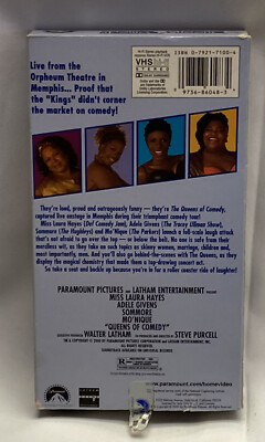 Queens of Comedy (VHS, 2001) Queen Latifah Miss Laura Hayes