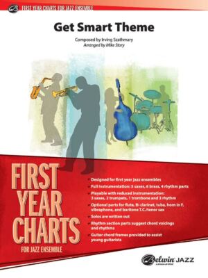 Get Smart Theme Jazz Ensemble Dirigent Partitur & Stimmen von Irving Szathmary / arr.