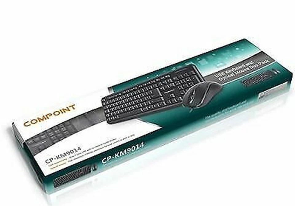 Compoint Wireless Keyboard and Optical Mouse Duo Pack - CP-KM007-W - Image 4 of 4