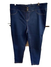 Terra  Sky Women's Plus Size 18W Skinny Blue Jeans Extra Stretchy Jeggings NWT