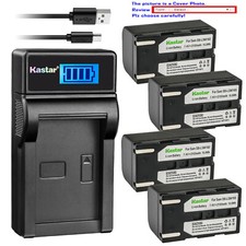 Kastar Battery LCD USB Charger for Samsung SB-LSM160 Samsung VP-D563 Camcorder
