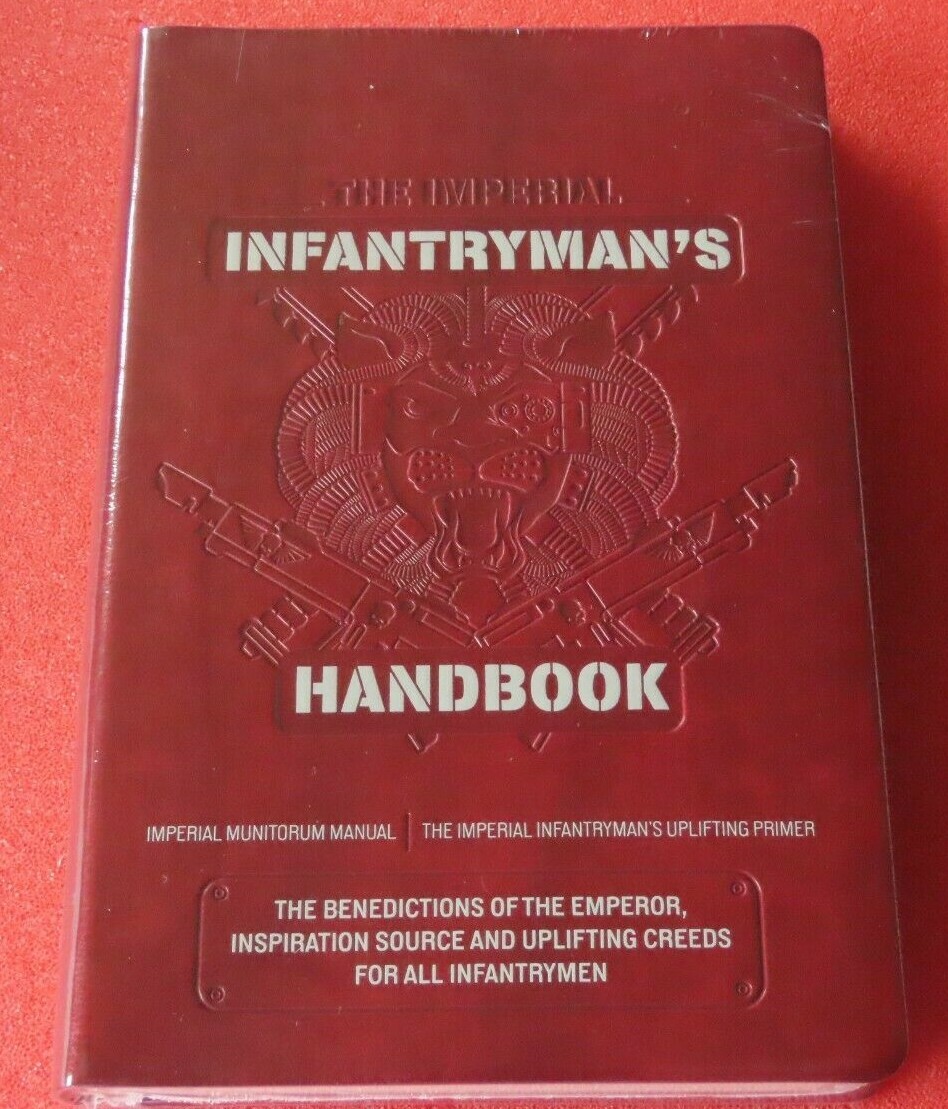 The Imperial Infantryman's Handbook – Livre Rare Warhammer 40K – Black Library