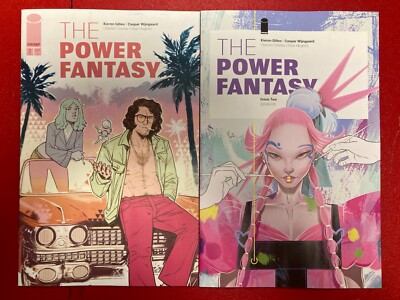 THE POWER FANTASY #2 SET OF 2 SECRET A WIJNGAARD B BOO VARIANT COMIC BOOK BF