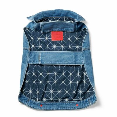 Levi's x Target Dog Pet Blue Denim Trucker Jean Jacket Size XS