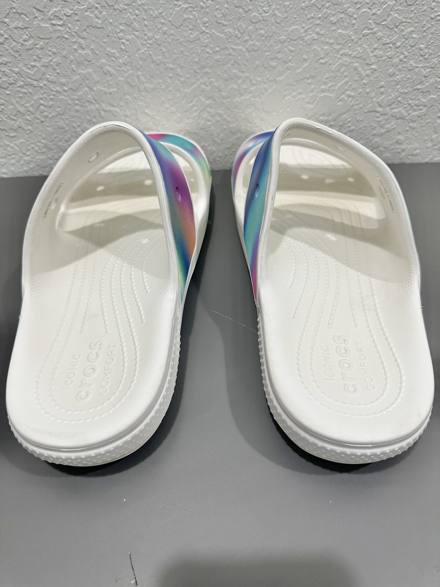 Classic Crocs Solarized Slide Sandals Mens 15 Tie Dye | eBay display picture 3