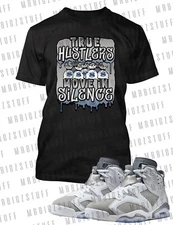 Pro Club Shaka RTP True Hustlers Sneaker Tee Shirt Match J6 Cool Gray 