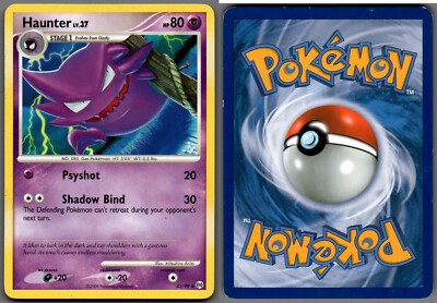2009 Pokemon, Platinum Arceus, #42/99 Haunter Lv. 37, Uncommon | eBay 2009 Pokemon, Platinum Arceus, #42/99 Haunter Lv. 37, Uncommon | eBay