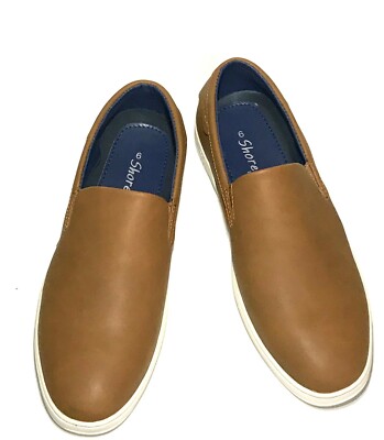 Herren Vegan Hellbraun Mikrofaser Orthopädisch Diabetiker Komfort Weite Weich Sneaker Schuhgröße