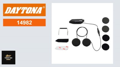 DAYTONA OEM 14982 intercom DT-KIKUDAKE Black From Japan | eBay