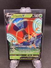 Pokemon Orbeetle V Full Art Holo Rare 20/185