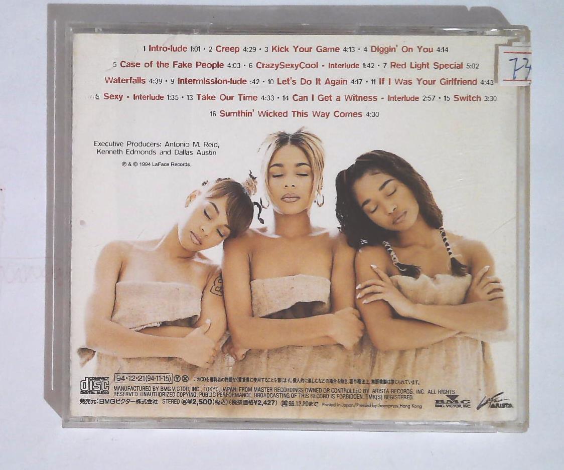 TLC – CrazySexyCool BVCA-663 JAPAN CD | eBay