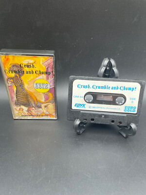 Crush. Crumble and Chomp - Eurogold - Commodore/C 64 - Kassette/Tape - TOP