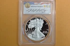 2014-W American Silver Eagle Proof - PCGS PR70 DCAM Michael Reagan Signed