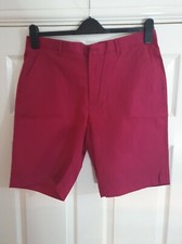 FIND MENS SHORTS CHERRY RED SIZE M NEW FREE UK POSTAGE