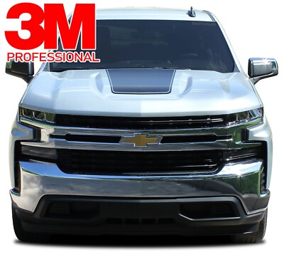 Hood Stripe Fits 2019-2026 Chevrolet Silverado Trail Boss Decal Sticker Vinyl