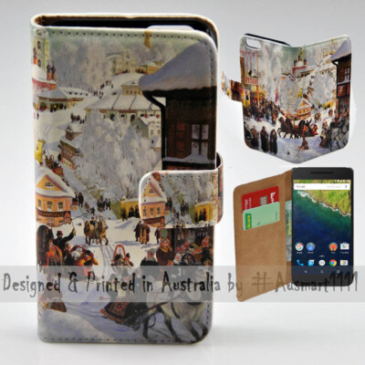 For Google Pixel Series - Winter in Russia Theme Print Mobile Phone Case Cover