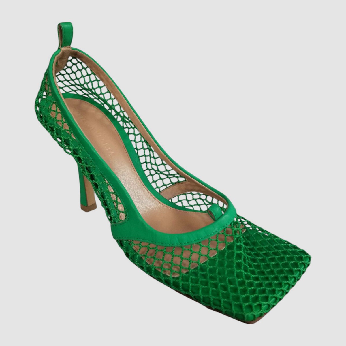 靴 BOTTEGA VENETA Bottega Veneta Stretch Ankle Strap Sandals in Inkwell | FWRD