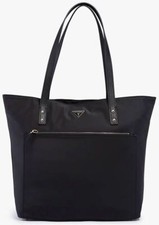 Guess Eco Gemma Womens Triangle Tote Womens Bags In Black