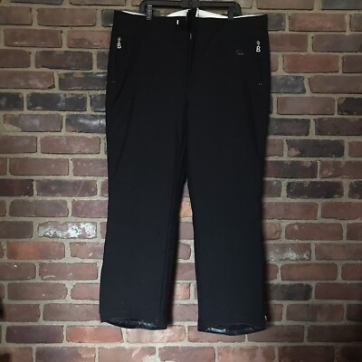 Vintage Bogner | Mens Ski Snow Pants  Lined Logo Zipper -42 Waist X 29 Inseam