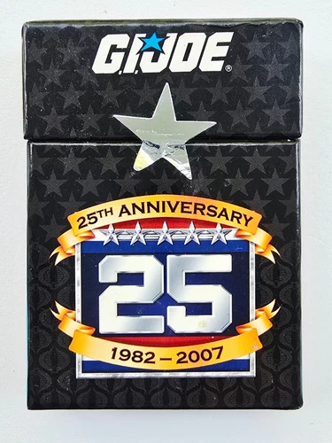 GI Joe 25th Anniversary Deck of Playing Cards EXCLUSIVE NIP