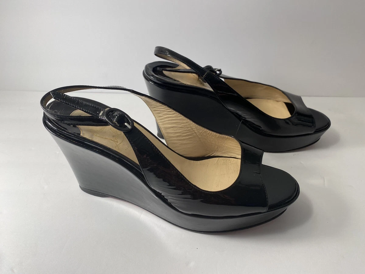 Open toe wedge pumps 2025