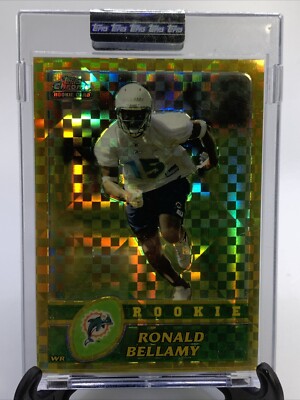 2003 Topps Chrome Uncirculated Gold Xfractors #258 Ronald Bellamy 041/101