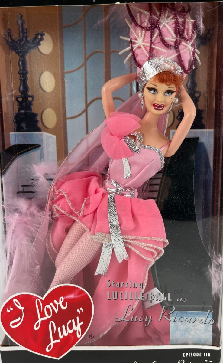 I Love Lucy Barbie Collectors Doll Lucy Gets in Pictures | eBay