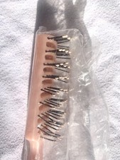 Ball Hair Brush New Old Stock NOS Ball Ended Pink Brush 7 Sealed Vintage //