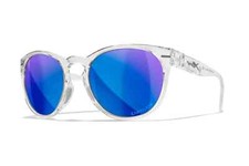 Wiley x WX Covert Polarized Blue Mirror / Clear Frame AC6CVT09